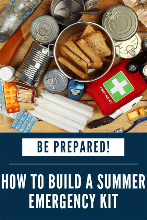 What you need for a Texas summer emergency kit